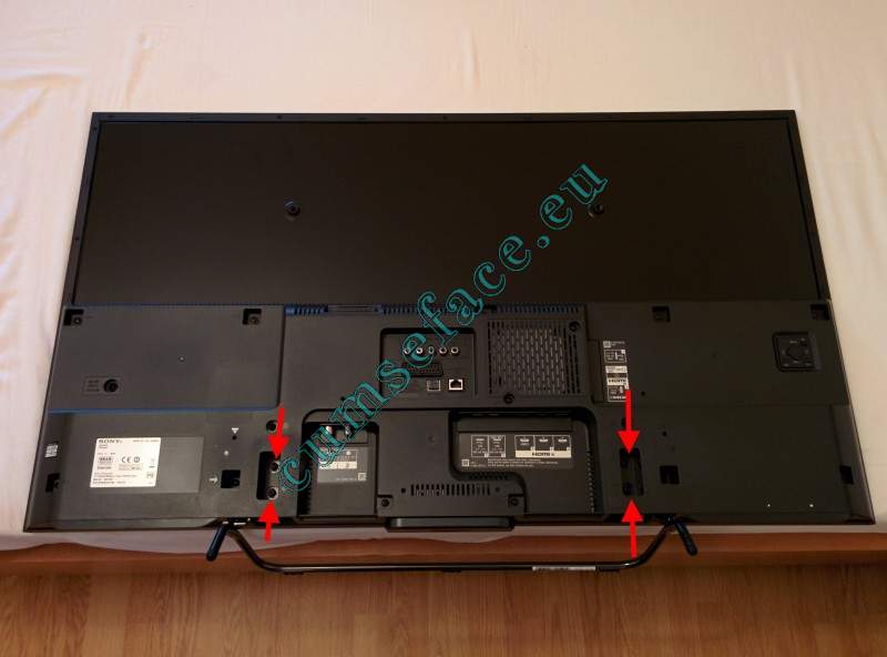Cum se monteaza suportul la televizorul Sony Bravia din seria w700 si w800