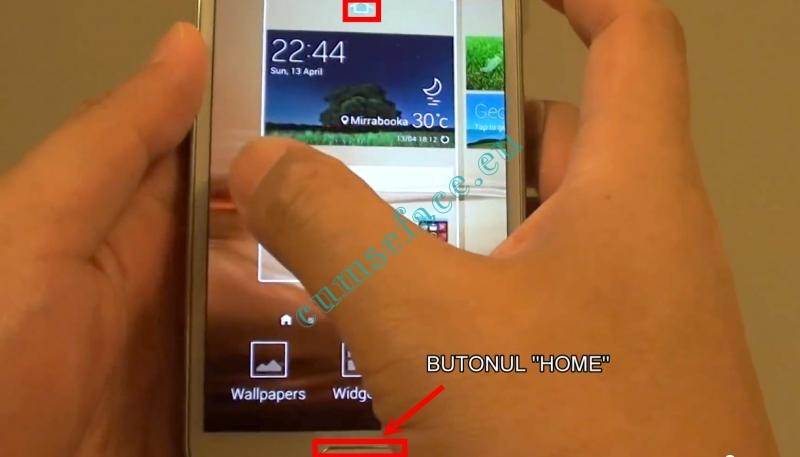 Cum sa alegi care sa fie ecranul principal cand apesi pe butonul HOME la Android