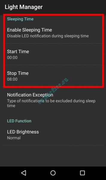 Cum sa dezactivezi led-ul de notificare de la telefon pe timpul noptii