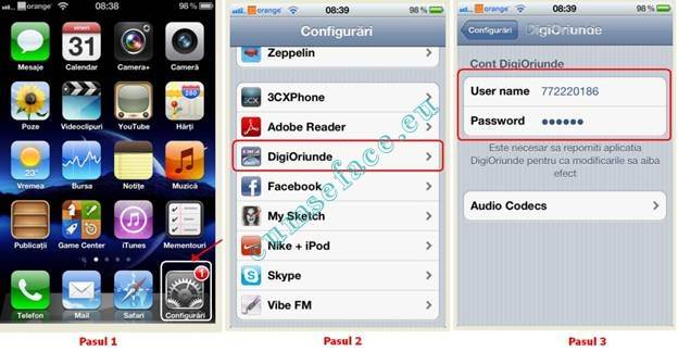 Cum se utilizeaza aplicatia Digi Oriunde pe iPhone sau iPad (pentru clientii RCS&RDS)